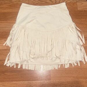 Sincerely Jules Fringe skirt (size S)
